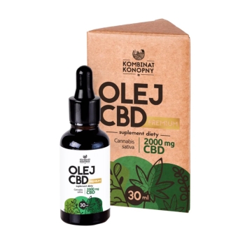 OLEJ CBD PREMIUM - Kombinat Konopny - (2000 mg) 30 ml