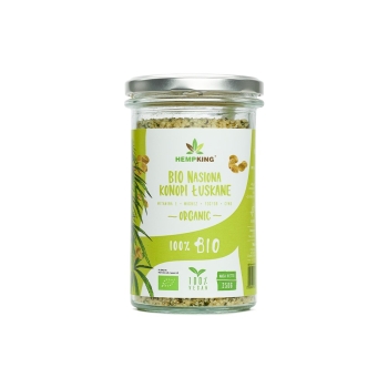 BIO nasiona konopi łuskane - 250 g