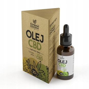 OLEJ CBD - Kombinat Konopny - 500 mg CBD 30 ml