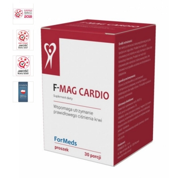 F-MAG CARDIO + witamina B6 + magnez + potas