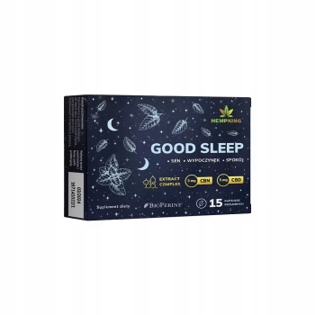 Suplement diety Hempking Good Sleep 15 kapsułek