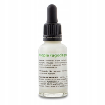 Krople łagodzące trądzik INDIA 30ml