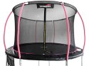 Trampolina LEAN Sport Max 12ft Czarno-Różowa