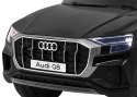 Audi Q8 Lift na akumulator dla dzieci Czarny + Pilot + EVA + Wolny Start + MP3 USB + LED
