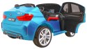 BMW X6M XXL dla 2 dzieci Lakier Niebieski + Pilot + Ekoskóra + Pasy + Wolny Start + MP3 + LED