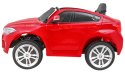 BMW X6M Elektryczne Autko dla dzieci Lakier Czerwony + Pilot + EVA + Wolny Start + Audio + LED