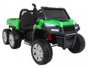 Autko Farmer Truck dla 2 dzieci Zielony + Napęd 4x4 + Pilot + Kiper + Audio LED