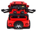 Jeep Wrangler Rubicon na akumulator dla dzieci Czerwony + Pilot + Radio MP3 LED + Koła EVA