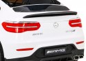 Mercedes Benz GLC63S dla dzieci Biały + Pilot + Napęd 4x4 + MP3 LED + EVA + Wolny Start