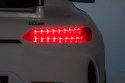 Mercedes-Benz GT R dla dzieci Lakier Czerwony + Napęd 4x4 + Nawiew powietrza + Pilot + EVA + MP3 LED