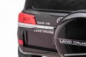 Toyota Land Cruiser na akumulator Czarny + Pilot + Schowek + EVA + Wolny Start + LED MP3