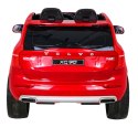 Volvo XC90 na akumulator dla dzieci Lakier Czerwony + Pilot + Bagażnik + EVA + Wolny Start + Radio MP3 + LED