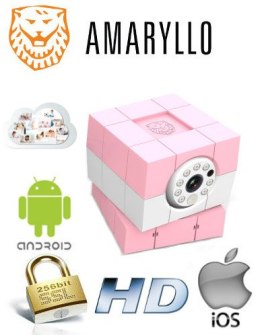 Kamera AMARYLLO iBabi Plus różowa Amaryllo