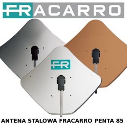 Antena satelitarna stalowa Fracarro PENTA85 grafit Fracarro