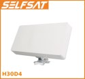 Selfsat H30D4 antena płaska - z LNB Quad SelfSat