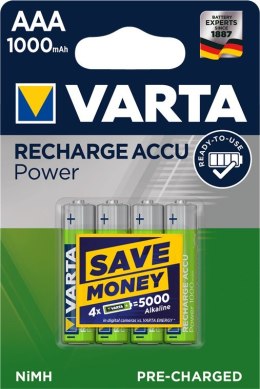 Akumulator VARTA LR03 AAA 1,2V 1000 mAh 4szt Varta