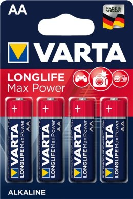 Bateria VARTA Longlife MaxPower LR06 AA 1,5V 4szt Varta
