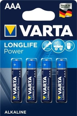 Bateria VARTA Longlife Power LR03 AAA 1,5V 4 szt. Varta