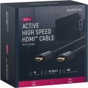 CLICKTRONIC Aktywny kabel HDMI 2.0 4K 60Hz 30m CLICKTRONIC