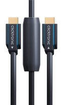 CLICKTRONIC Aktywny kabel HDMI 2.0 4K 60Hz 30m CLICKTRONIC