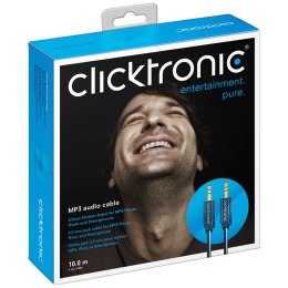CLICKTRONIC Kabel Audio Jack 3,5mm wtyk-wtyk 1,5m CLICKTRONIC