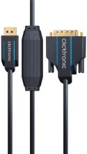 CLICKTRONIC Kabel DisplayPort DP - DVI-D (24+1) 1m CLICKTRONIC