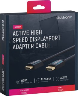 CLICKTRONIC Kabel DisplayPort DP - HDMI 3m CLICKTRONIC