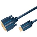 CLICKTRONIC Kabel HDMI - DVI-D (24+1) 1m CLICKTRONIC