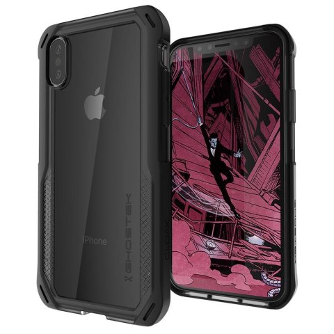 Etui Cloak 4 Apple iPhone Xs czarny GHOSTEK