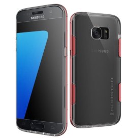 Etui Cloak Samsung Galaxy S7 Edge czerwony GHOSTEK