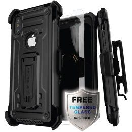 Etui Iron Armor 2 Apple iPhone Xs Max czarny GHOSTEK