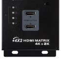 Matrix HDMI 4/2 Spacetronik SPH-M42 Pro 4K SPACETRONIK