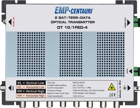 Transmiter optyczny EMP-centauri OT10/1FED-4 EMP-CENTAURI