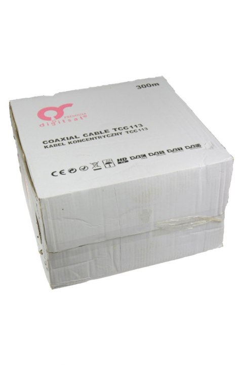 Kabel DIGITSAT Premium TCC 113 Cu - pulbox 300mb Digitsat
