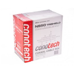 Kabel RG6U Cu Conotech NS50TRI - Pulbox 300mb Conotech