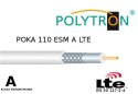 Kabel koncentryczny Poka 110 RG6 1,02 CU 500mb. POLYTRON