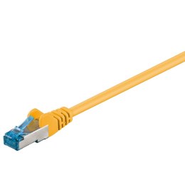 Kabel LAN Patchcord CAT 6A S/FTP żółty 7,5m Goobay