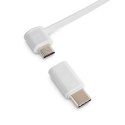 Kabel 2w1 USB-A - micro+Lightning +adapter USB-C LDNIO