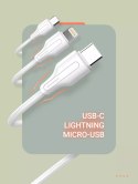 Kabel USB-A - Lightning LDNIO 2m 2,4A biały LS542L LDNIO