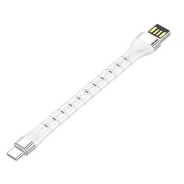 Kabel USB-A - USB-C LDNIO 15cm biały LS50C LDNIO