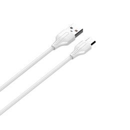 Kabel USB-A - micro-USB LDNIO 2m 2,1A biały LS542M LDNIO