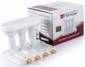 LNB Monoblock Quad TRIPLE Opticum ROBUST 3° Opticum