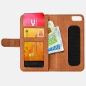 Portfel na telefon MOC Velcro Leather Wallet Brown Moc Sport AB