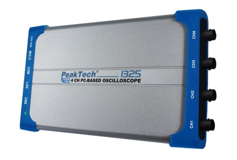 Oscyloskop PC 4-kan. USB LAN 60 MHz PeakTech 1325 PEAKTECH
