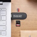 Czytnik kart SPU-CR02 USB-C, USB, Micro USB 3w1 SPACETRONIK