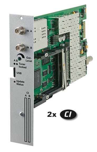 Moduł POLYTRON SPM-STCT-CI, 2 x DVB-S/2, 2 x CI POLYTRON