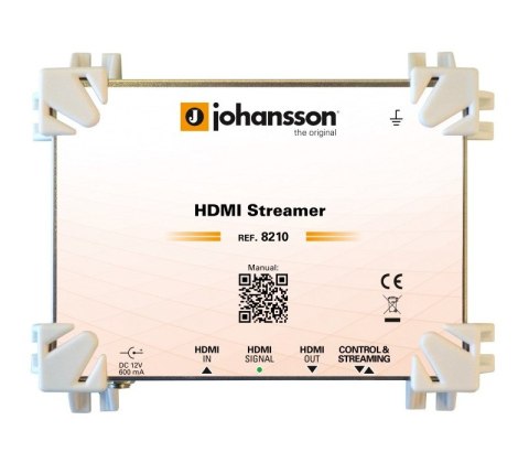 Modulator cyfrowy Johansson 8210 HDMI Streamer IP Johansson