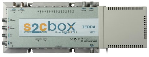 Stacja kompaktowa TERRA S2C16 DVB-S2->DVB-C Terra