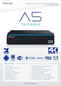 Tuner AMIKO A5 T2C 4K HEVC H.265 ANDROID AMIKO