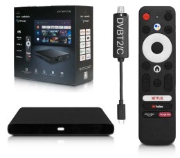 Android SMART TV Homatics Box Q + tuner DVB-T2/C Homatics